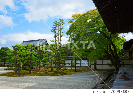 仁和寺　白書院と南庭 70997808