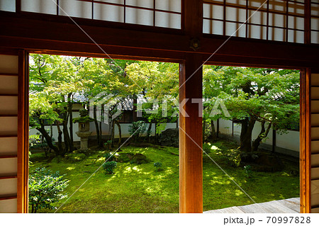 仁和寺　黒書院と庭園 70997828