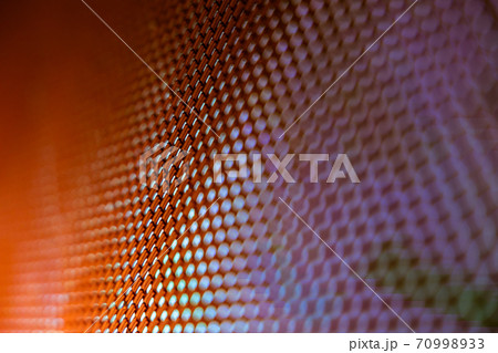 CloseUp LED blurred screen. LED soft focus background. abstract background ideal for design. 70998933