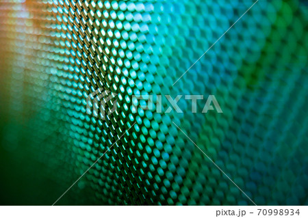 CloseUp LED blurred screen. LED soft focus background. abstract background ideal for design. 70998934