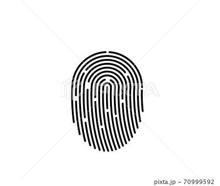 fingerprint illustration vector template fingerprint illustration vector template 70999592