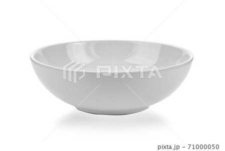 White bowl on white background White bowl on white background 71000050