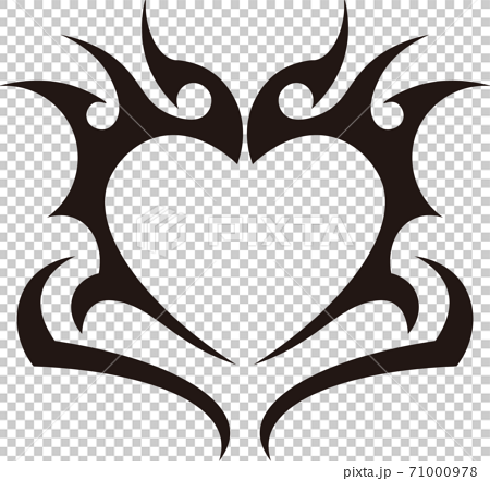 Tribal heart tattoo design by Wearwolfclothing on DeviantArt