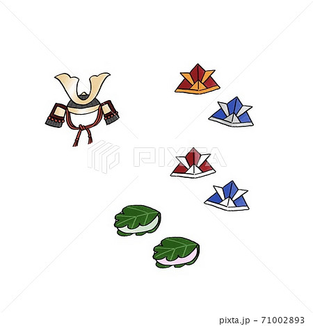 端午の節句のイラストセットのイラスト素材