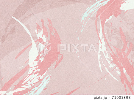筆の躍動感を感じる背景素材 和紙の風合いのイラスト素材 筆の躍動感を感じる背景素材 和紙の風合いのイラスト素材
