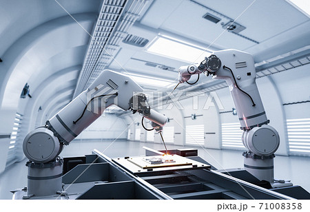 Automation industry concept Automation industry concept 71008358