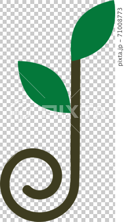 草アイコンイラストのイラスト素材