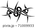 トライバル　チェーン　タトゥー　ステッカー 71009933