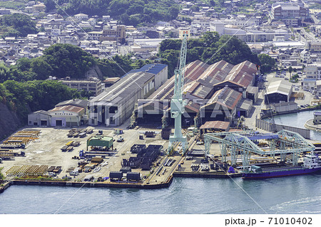 JFE商事造船加工と尾道水道 広島県尾道市 JFE商事造船加工と尾道水道 広島県尾道市 71010402