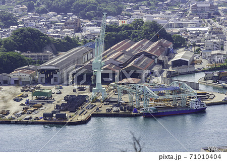 JFE商事造船加工と尾道水道　広島県尾道市 71010404