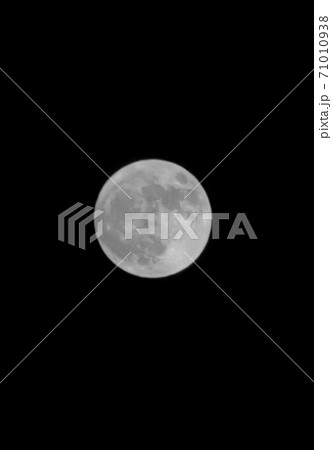夜の満月 71010938
