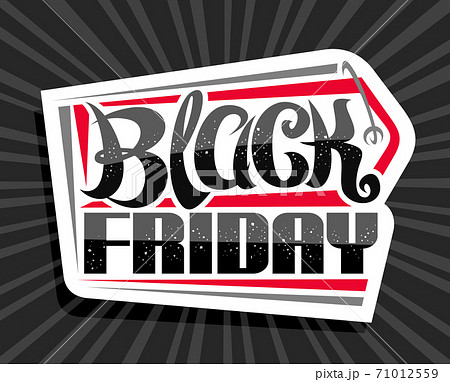Vector logo for Black Friday Vector logo for Black Friday 71012559
