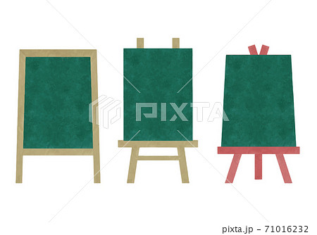 水彩風の黒板セット 71016232