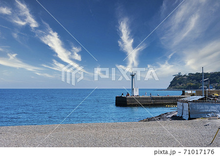 静岡県伊東市 川奈いるか浜 静岡県伊東市 川奈いるか浜 71017176