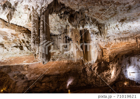 Beautiful Jura natural underground caves France 71019621