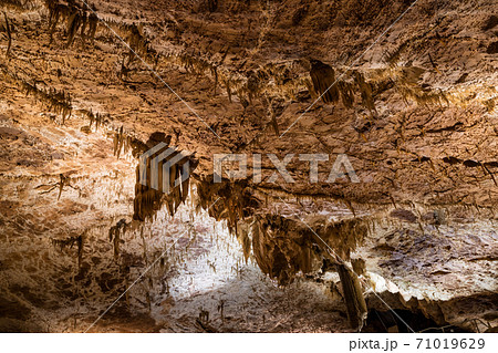 Beautiful Jura natural underground caves France 71019629