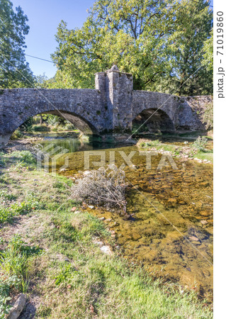 The historical bridge Billin from Nevy Sur Seilly Jura 71019860
