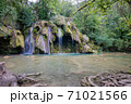 Jura Tufs waterfall, with its spectacle limestone sculptures 71021566