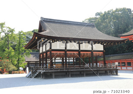 下鴨神社　舞殿 71023340