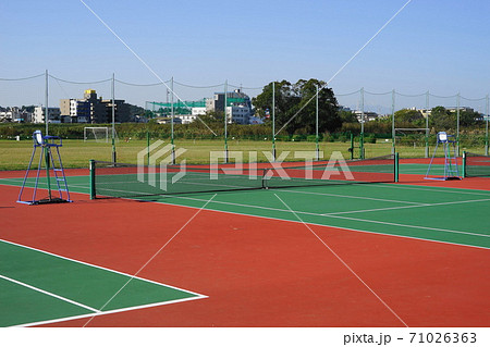 10月　世田谷364渋谷区営二子玉川運動施設･庭球場(テニスコート) 71026363