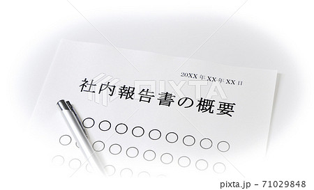 社内報告書の概要について 概要 会社 社内報告書の概要について 概要 会社 71029848