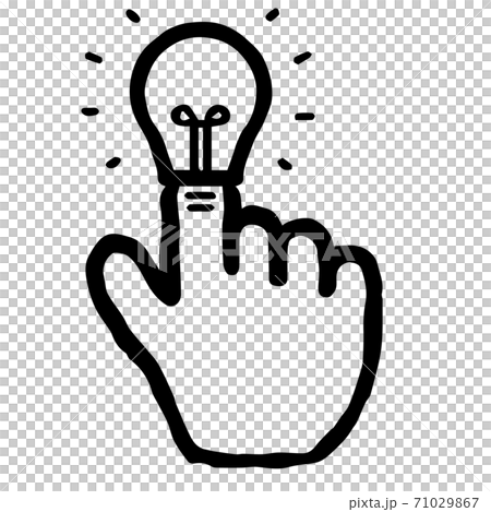 Hand Cursor038 (Light bulb) 71029867