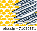 秋刀魚たち D手描き(背景) 秋刀魚たち D手描き(背景) 71030351