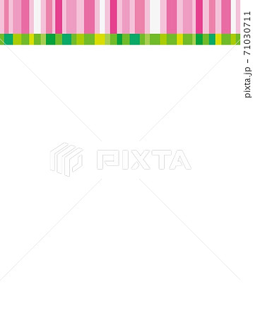 フレーム　ストライプ　ホワイトスペース 71030711