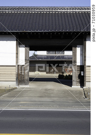 日光街道 野木町の長屋門 日光街道 野木町の長屋門 71030959