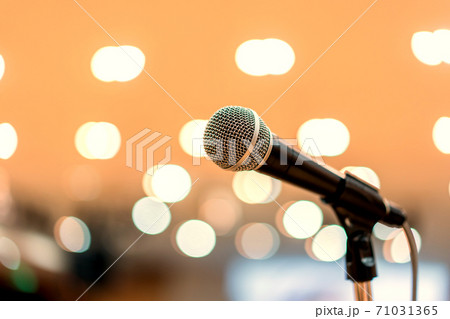Microphone in meeting room for a conference 71031365