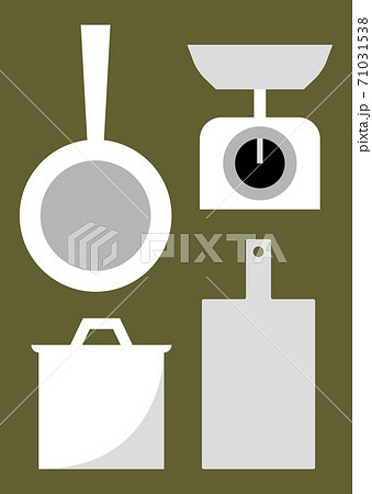 キッチンツールのイラスト キッチンツールのイラスト 71031538