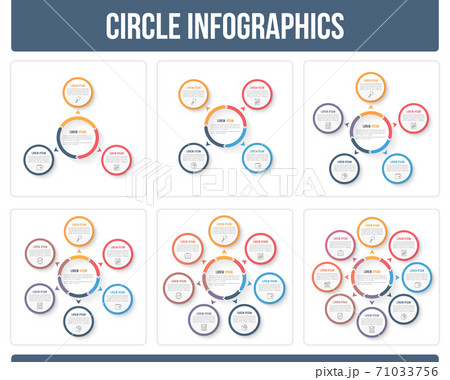 Circle Infographic Templates 71033756