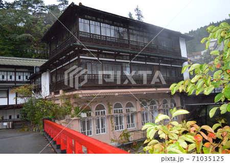 群馬、四万温泉、積善館本館 群馬、四万温泉、積善館本館 71035125