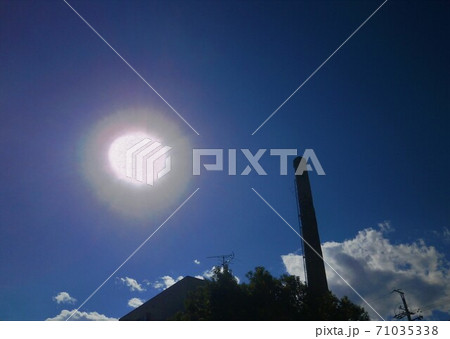 太陽と煙突 太陽と煙突 71035338