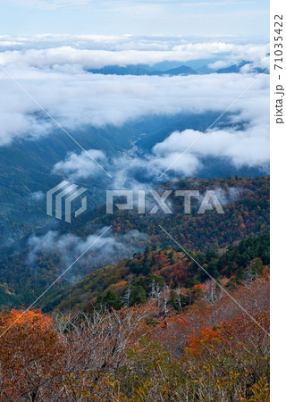 紅葉の剣山(徳島県) 紅葉の剣山(徳島県) 71035422
