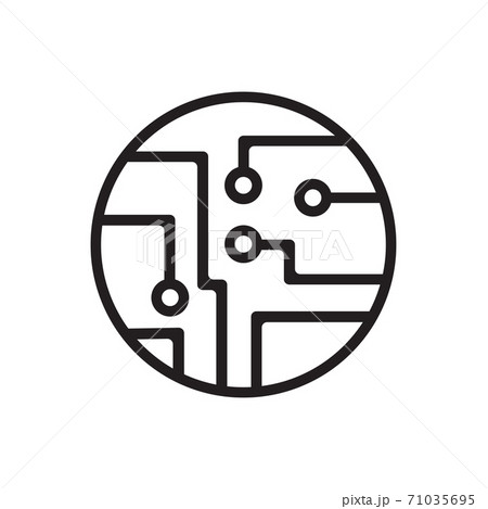 Circuit board, technology vector icon. For your web site design, logo, app, UI. Vector illustration 71035695