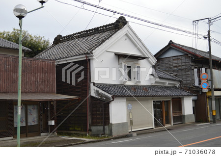 群馬、桐生市の古い家並み 群馬、桐生市の古い家並み 71036078