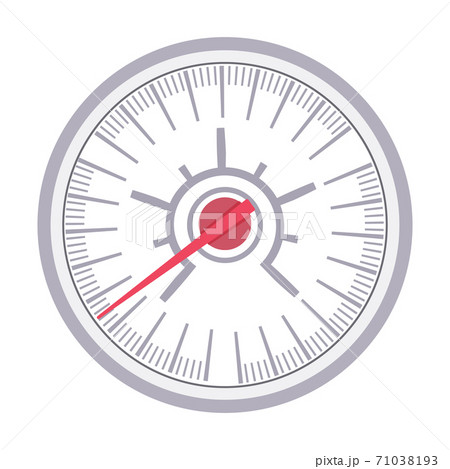 Vector speedometer isolated on white background 71038193