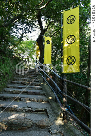 秋の岐阜城　大河ドラマの地 71038516