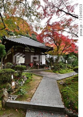 清閑寺の紅葉 清閑寺の紅葉 71040353