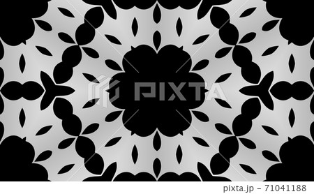 Beauty dark, monochrome floral texture with complex design ornate Beauty dark, monochrome floral texture with complex design ornate 71041188