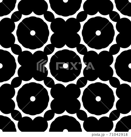 Black and white pattern with simple form, geometric texture, retro, vintage ornament Black and white pattern with simple form, geometric texture, retro, vintage ornament 71042918