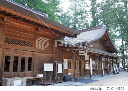 凛とした静寂の信州あずみ野穂高神社（孝養杉） 71044591