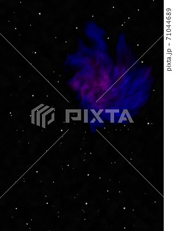 Distant flickering star array and cold cosmic 71044689