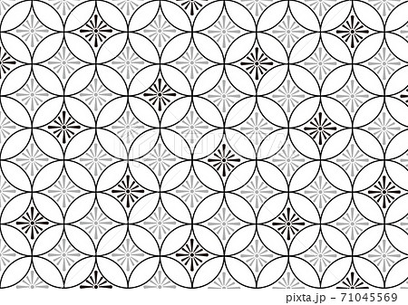 和柄・七宝模様・縁起物 和柄・七宝模様・縁起物 71045569