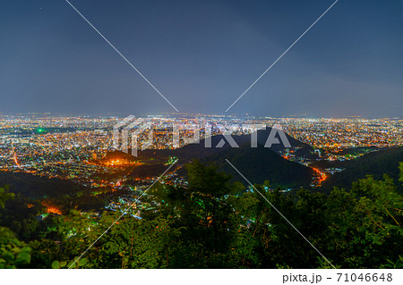 奥三角山からの夜景 奥三角山からの夜景 71046648