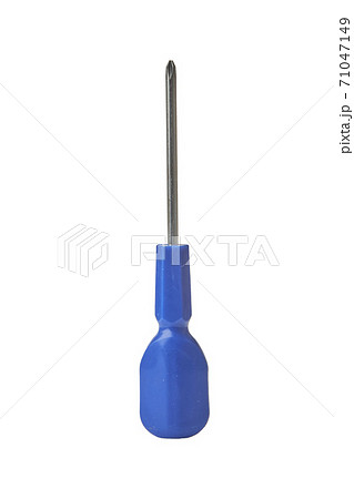 screwdriver with a dark blue black handle 71047149