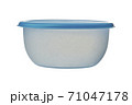 Plastic food container isolated on white background 71047178