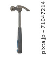 Claw hammer on a white background 71047214