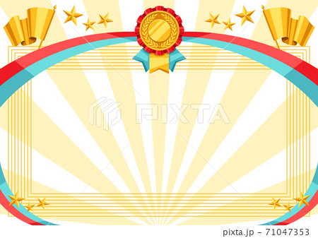 Award certificate or diploma. 71047353